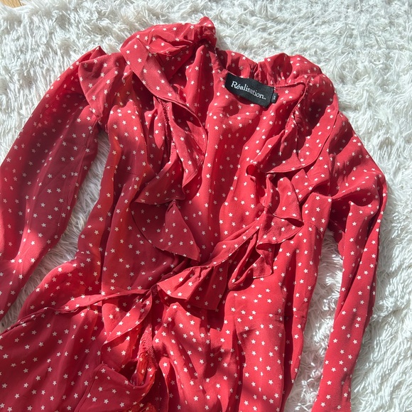 Realisation Par Alexandra Red Dress - XS - Picture 3 of 7